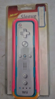 NEW NERF Sleeve Nintendo Wii Pink Remote Protective Controller BRAND NEW - Image 1 of 3