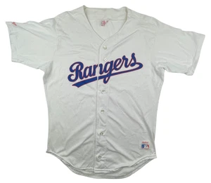 Texas Rangers Rawlings - 80’s Vintage Button Up Baseball Jersey Size LARGE - Bild 1 von 8
