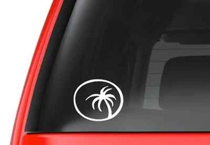 Palm Tree (T9) Vinyl Decal Sticker Car/Truck Laptop/Netbook Window Free Shipping - Bild 1 von 1