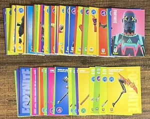 Lotto (70) Carte Collezionabili Fortnite 2019 Panini Epic Games - Foto 1 di 1