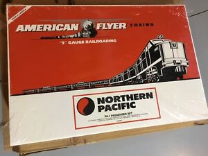 Nos American Flyer Lionel Northern Pacific Pass Train Set 6-49602 in sealed box 