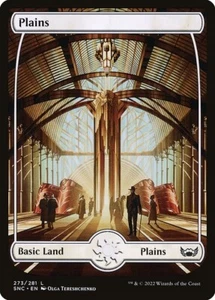20x FOIL Plains #273 - SNC New Capenna - MTG Magic FULL ART Land - Bild 1 von 1