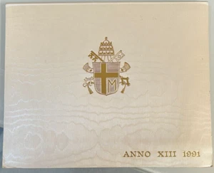 1991 VATIKANSTADT DIVISIONSJAHR XIII ECKENSATZ - Bild 1 von 3