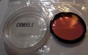 CAMREX 550 FL-D Japan (+ Case) Red 2-1/4" Camera Filter - Picture 1 of 2