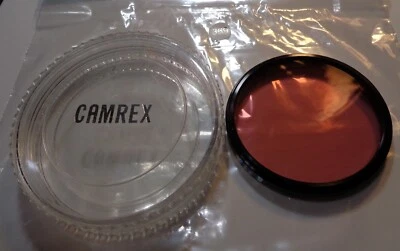 CAMREX 550 FL-D Japan (+ Case) Red 2-1/4" Camera Filter - Image 1 of 2