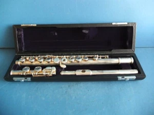 Querflöte, TREVOR J. JAMES, London, CANTABILE, P835, Mundstück 925er Silber - Picture 1 of 20