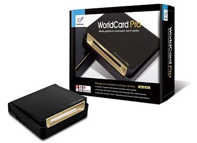 PenPower WorldCard Pro Business Card Scanner (Win/Mac) Black - Image 1 of 4
