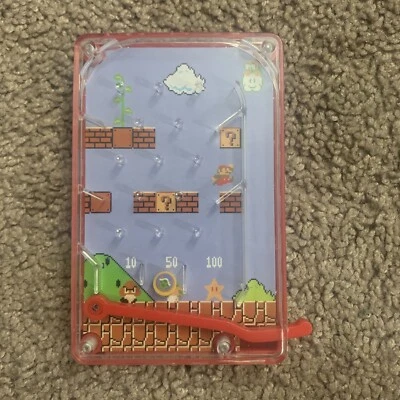 Nintendo Super Mario Bros. Pinball Game Handheld Toy-McDonalds 2018 - Image 1 of 2