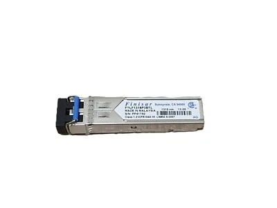 Finisar FTLF1318P3BTL 1.25Gbs Temperature 1310nm Module 10KM SFP Transceiver NEW - Image 1 of 4