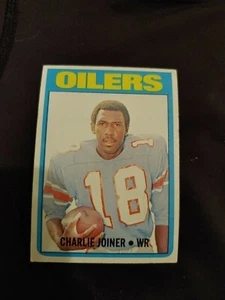1972 Topps Charlie Joiner rookie football card #to 44 Houston Oilers NM - Picture 1 of 2