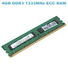 4GB DDR3 1333MHz ECC Memory 2RX8 PC3-10600E 1.5V  Unbuffered for Server7018