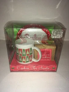 Plato y taza temáticos navideños de Santa By Houston Harvest - Imagen 1 de 6