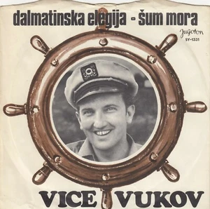VICE VUKOV DALMATINSKA ELEGIJA ORIGINAL 1968 RECORD YUGOSLAVIA7" PS - Picture 1 of 4