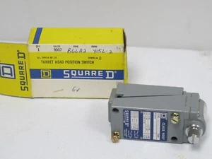 SQUARE-D 9007 B66A2 OIL TIGHT LIMIT SWITCH,NEW OLD STOCK, PLUG-IN TYPE - Picture 1 of 10