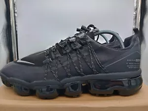 Nike Air Vapormax Utility Run Black Reflective Silver Mens Size 7 women's 8.5 - Picture 1 of 5