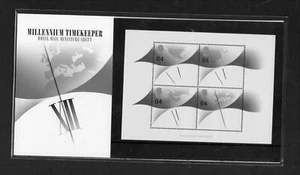 Great Britain GB UK - "MILLENNIUM TIMEKEEPER" MS Presentation Pack 1999 - Picture 1 of 4