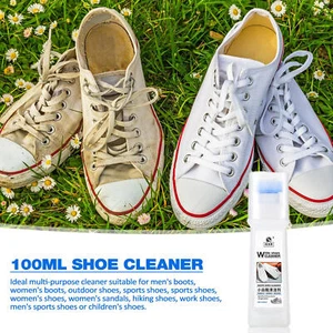 White Sneaker Cleaner Brightening White Shoe Polish for Sneakers Stain Remover - Picture 1 of 12