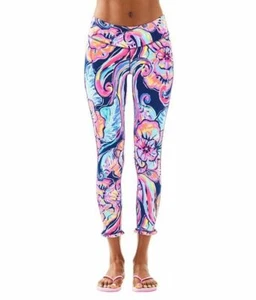 NUEVO CON ETIQUETAS Lilly Pulitzer Boho Bateau Luxletic Marla Weekender Leggings Pantalones Talla XS - Imagen 1 de 7