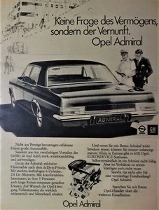 # Werbeanzeige/advertisement A5: Opel Admiral von 1972 (O5-1-103) - Picture 1 of 1