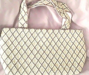 AVON Hand Beaded Satin Evening Bag exclusively for D.H McConnell Club Members - Picture 1 of 4