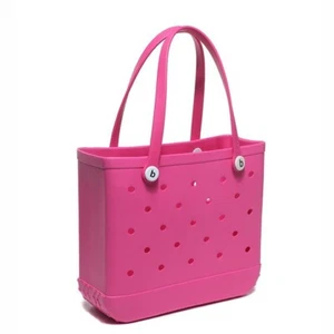 1 pieza, Bolso de Playa EVA Color Sólido Acabado Suave, Bolso Multifuncional, Bolsos de Mano - Imagen 1 de 16