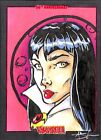 Vampirella 50TH Anniiversary Sketch Card By Allen Douglas  1l