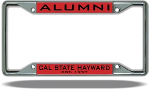 Cal State HAYWARD ALUMNI License Plate Frame - Picture 1 of 1