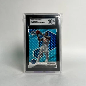 MO BAMBA 2020-21 💎 POP 1 Mosaic Blue Fluorescent /15 SGC 10 MINT 💎 #38 - Picture 1 of 2