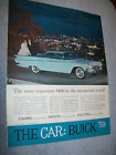 1959 Buick LeSabre Le Sabre large-mag car ad -evening scene