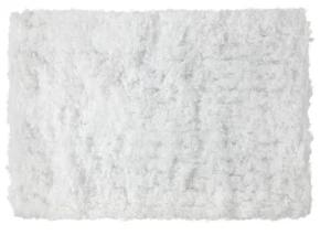 Tappeto Shaggy bianco 20x30 come nuovo - Foto 1 di 2