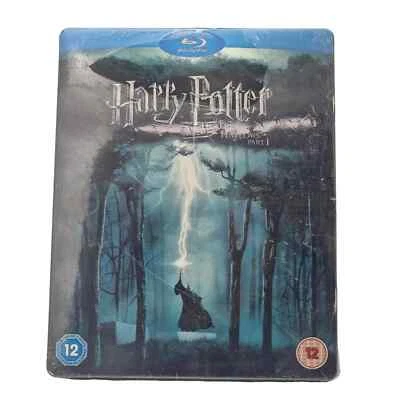 HARRY POTTER AND THE DEATHLY HALLOWS PART 1 - UK BLU RAY STEELBOOK - NEW - Image 1 of 4