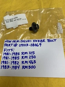 FABRICANTE DE EQUIPOS ORIGINALES SUZUKI Kicker Bolt (09103-08069), RM125, RM250, RM465, RM500 AHRMA - Imagen 1 de 4
