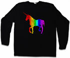 Unicorn I Long Sleeve T-Shirt Rainbow Colors Fairy Fairies The Last Cartoon
