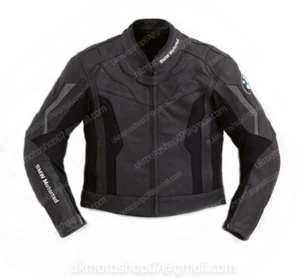 BMW Motorbike Men Leather Jacket Racing Motorcycle Biker Cowhide Leather Jackets - Picture 1 of 2