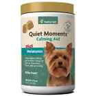 NaturVet Quiet Moments Calming Aid Soft Chew Supplement for Dogs, 180 Soft Chews