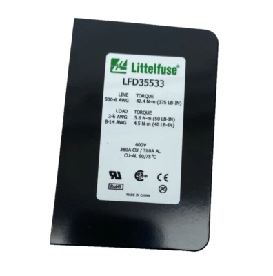 LFD35533 Littelfuse, Power Distribution Block, 500-6 AWG, 600V - Image 1 of 4