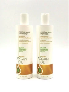 One N Only Argan Oil Moisture Repair Shampoo & Conditioner Acacia Collagen 12 oz - Picture 1 of 1