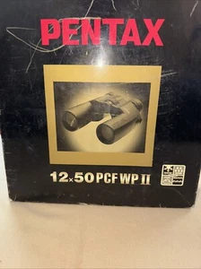 Pentax Binoculars 12X50 pcfa (w/ strap and case) - Picture 1 of 13