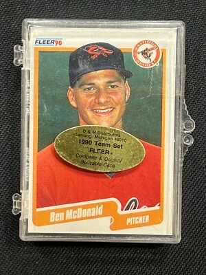 Juego de equipo Fleer Baseball Baltimore Orioles 1990 (172-195) Foto 1 de 2