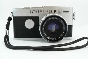 Olympus Pen F Half Frame 35mm Film Camera Kit *FILM TESTED* **IMMACULATE** - Picture 1 of 24