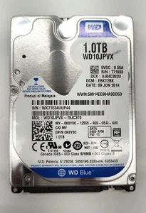 Hard Disk Drive Dell K8Y8C (Western Digital WD10JPVX-75JC3T0) 1 TB Hard Disk - Picture 1 of 1