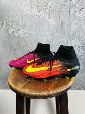 Nike Mercurial V FG Veloce Superfly Pink Blast Volt Cleats art.831940-870 - Image 1 of 4