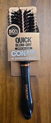 Conair Quick Blow-Dry Pro  Copper Collection Porcupine Round Hair Brush - Image 1 of 2