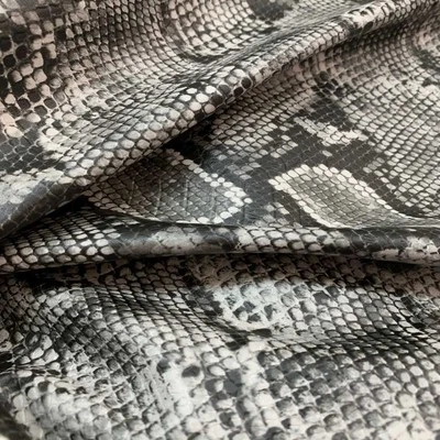 TOMASELLI TESSUTI Tessuto Ecopelle Pitonata Beige 50 Cm 5181