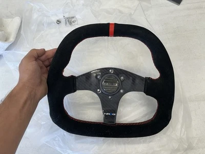 NRG Carbon Fiber Steering Wheel - Image 1 of 4