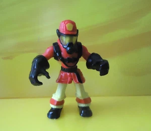 Imaginext Hasbro Playskool Adventure Heroes Firefighters 3" Actionfigur (2) - Bild 1 von 3