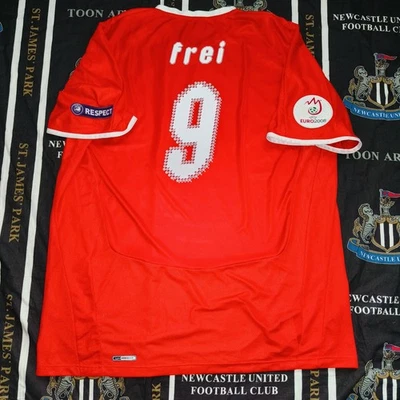 Camiseta de fútbol Suiza local 2008 2010 Puma Alexander Frei talla XL Foto 1 de 4