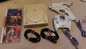 Japanese Sega Dreamcast Console Lot *US Seller* Light Gun Virtua Cop 2 Tested 