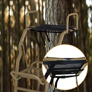 Nuovo!Silenzioso e comodo Sedile Treestand Ricambio per Caccia e Arrampicata - Foto 1 di 13