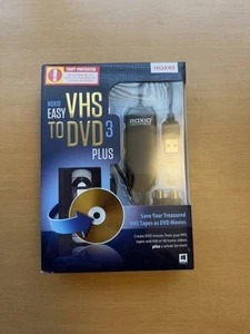 ROXIO Easy VHS to DVD 3 Plus Converter VHS Hi8 Video 8 to DVD Sealed Box - Picture 1 of 5